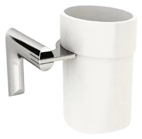 Saniplast стакан 4FSR264060 1 шт, стекло, металл купить,NaN