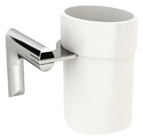 Saniplast стакан 4FSR264060 1 шт, стекло, металл купить,NaN