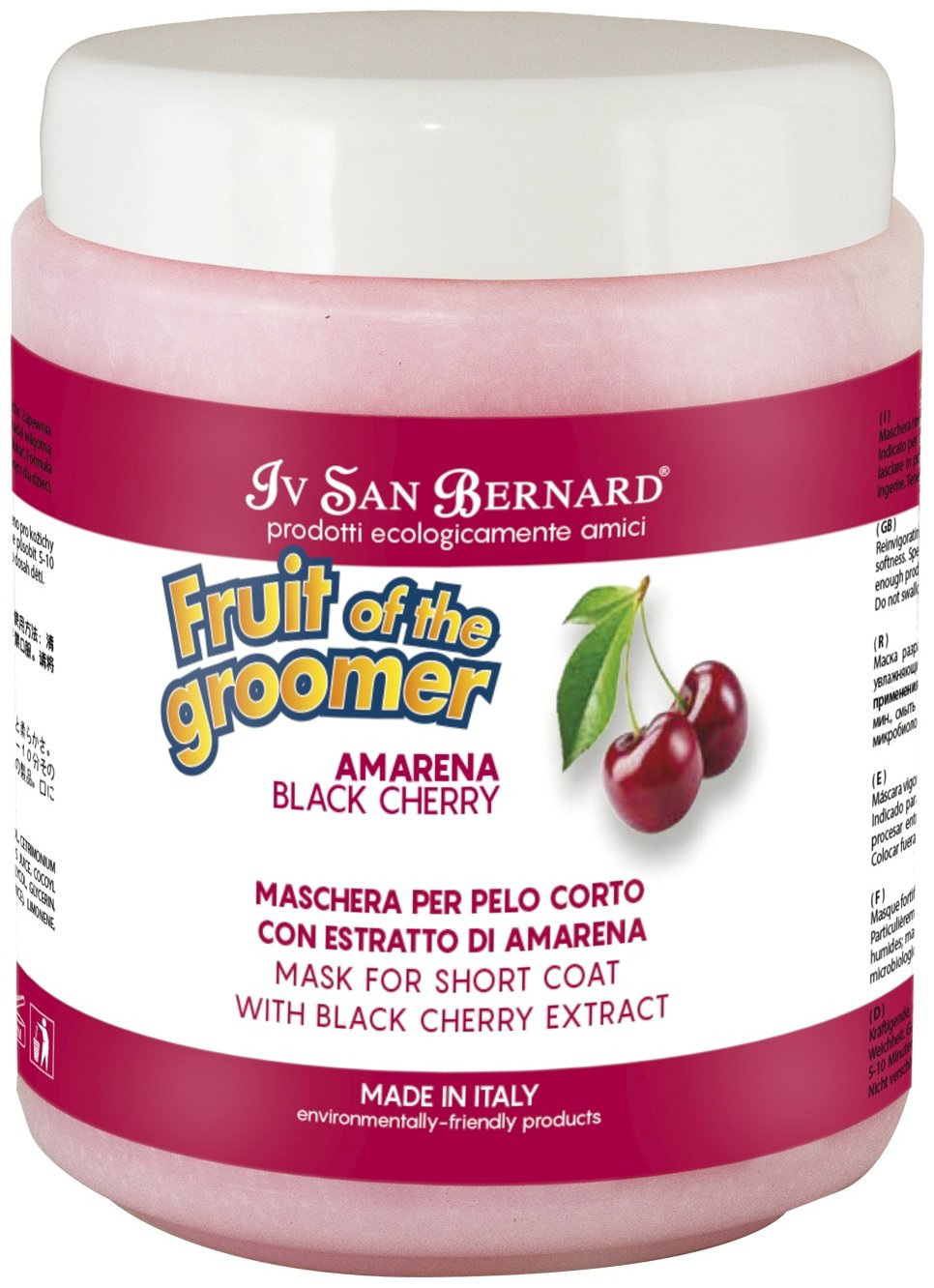 Уход Iv San Bernard Black Cherry NMASAM1000 для короткой шерсти 1000 мл купить,NaN