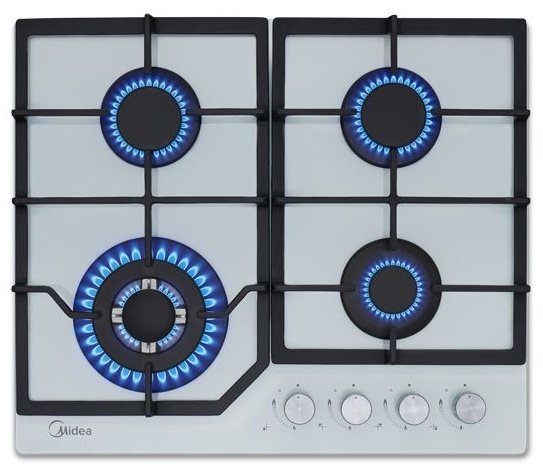 Варочная поверхность Midea MG684TGW белый купить,0