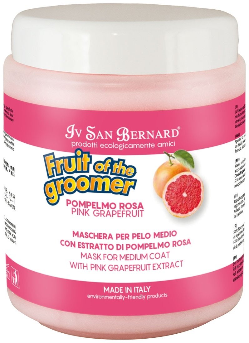 Уход Iv San Bernard Pink Grapefruit NMASPO1000 для шерсти средней длины 1000 мл