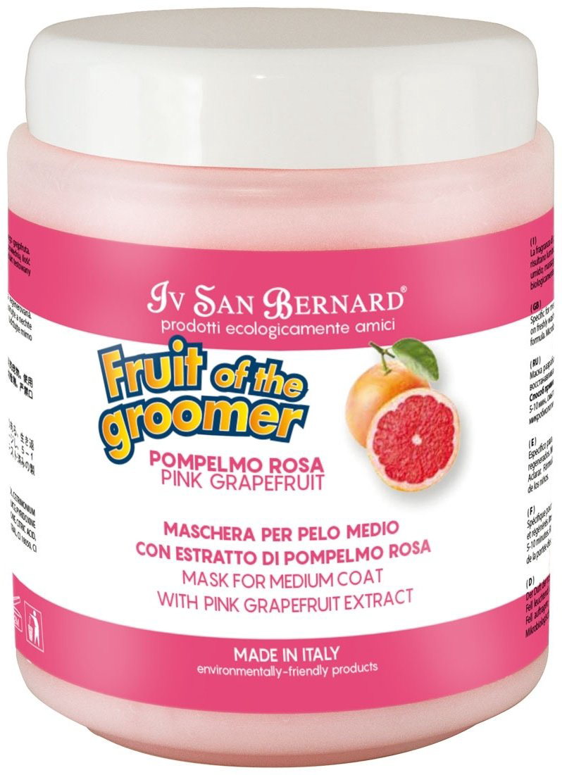 Уход Iv San Bernard Pink Grapefruit NMASPO1000 для шерсти средней длины 1000 мл купить,NaN