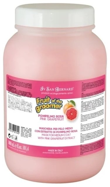 Уход Iv San Bernard Pink Grapefruit NMASPO3000 для шерсти средней длины 3000 мл