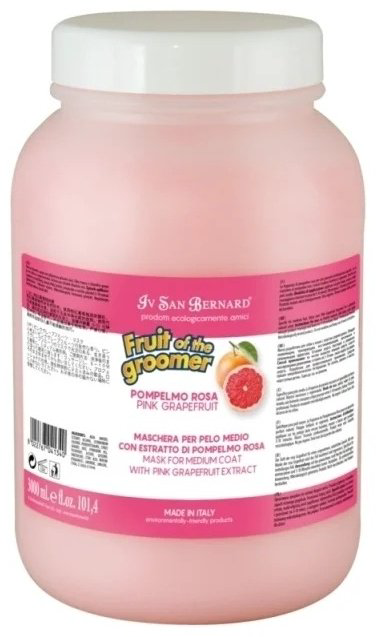 Уход Iv San Bernard Pink Grapefruit NMASPO3000 для шерсти средней длины 3000 мл купить,NaN