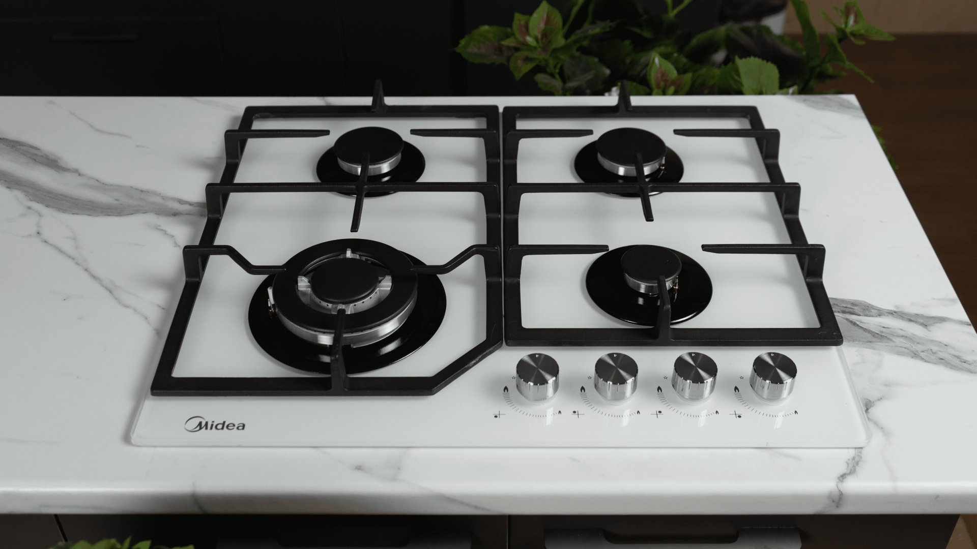Варочная поверхность Midea MG684TGW белый купить,0