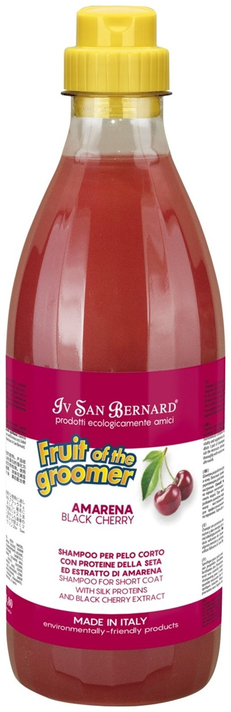 Уход Iv San Bernard Black Cherry NSHAAM1000 для короткой шерсти 1000 мл купить,NaN