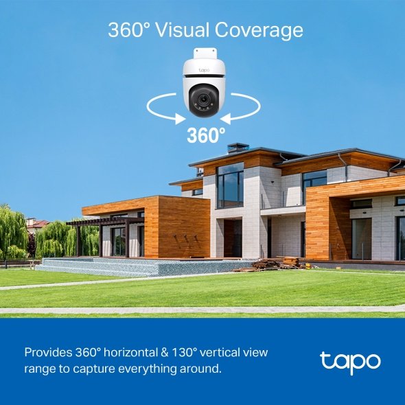 TP-LINK камера видеонаблюдения Tapo C510W, 3 расширение 2304x1296 купить,0