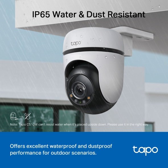 TP-LINK камера видеонаблюдения Tapo C510W, 3 расширение 2304x1296 купить,0