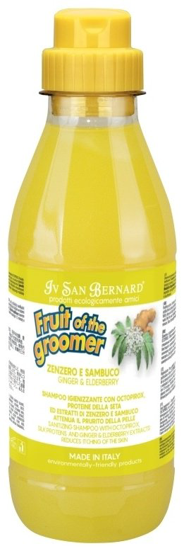 Уход Iv San Bernard Ginger&Elderberry NSHAZE500 против раздражения кожи и перхоти 500 мл