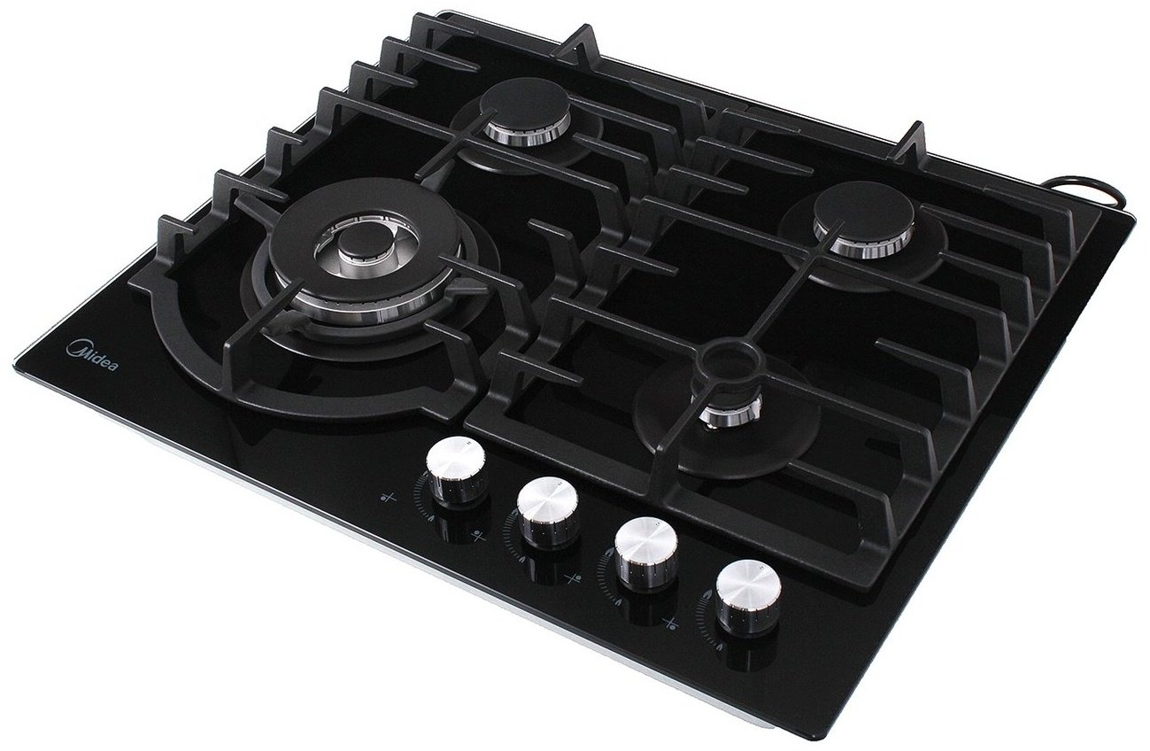 Варочная поверхность Midea MG696TGB черный