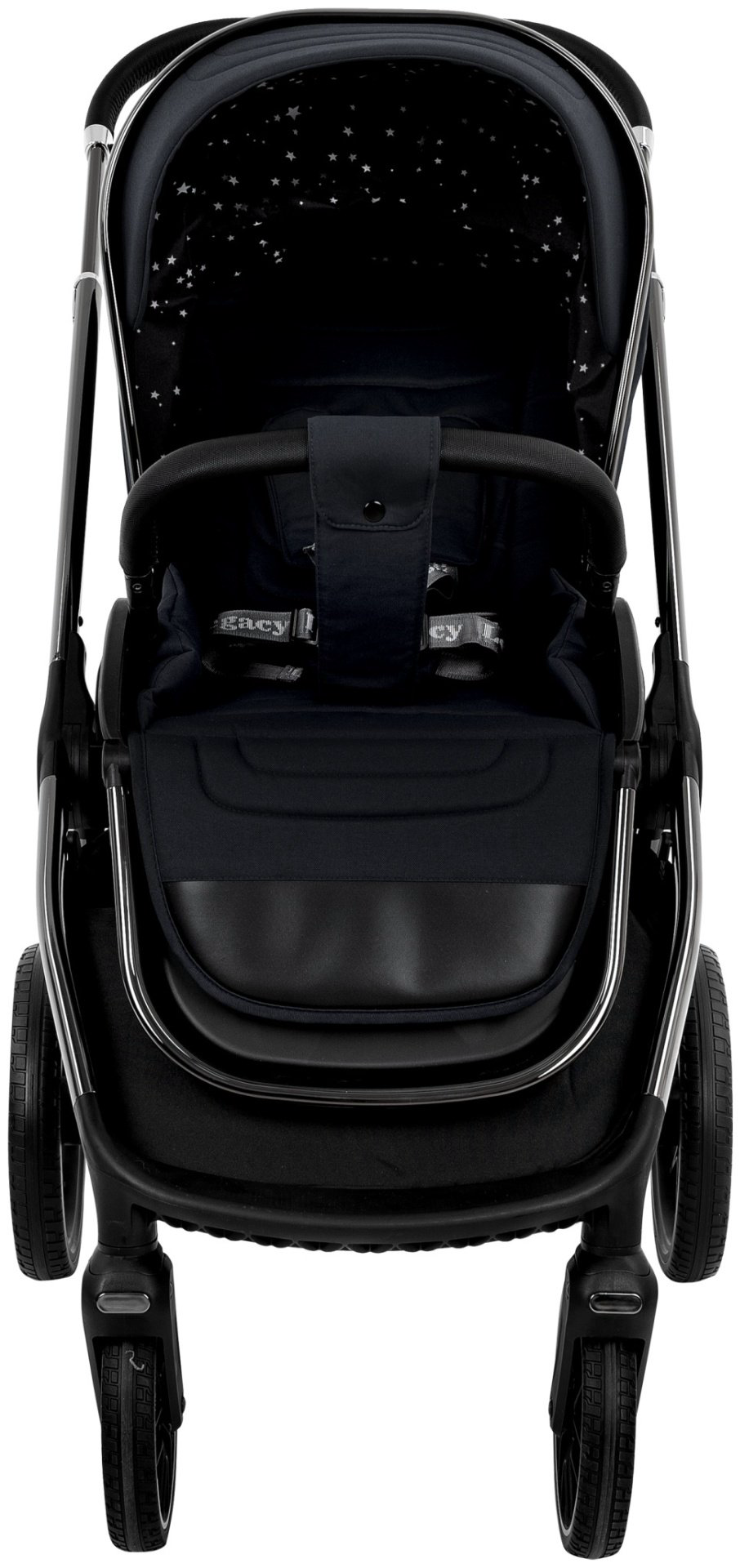 Коляска универсальная 2 в 1 Pituso Mayla lux Black LUX/222, черный купить,196000