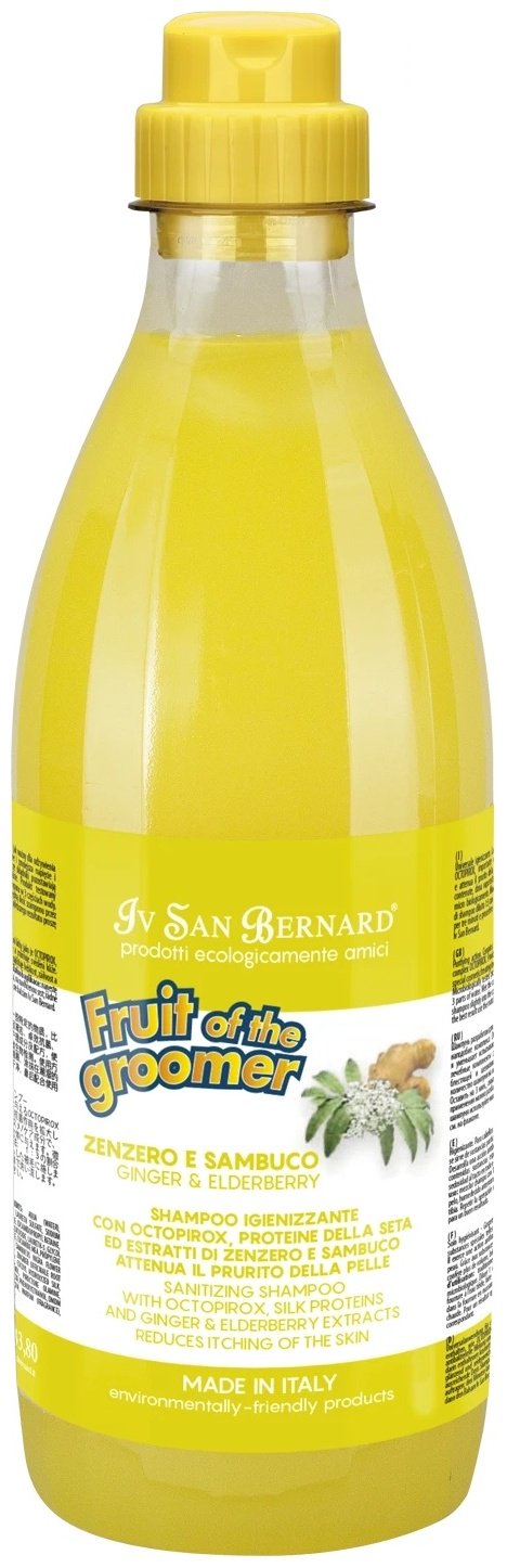 Уход Iv San Bernard Ginger&Elderberry NSHAZE1000 против раздражения кожи и перхоти 1000 мл