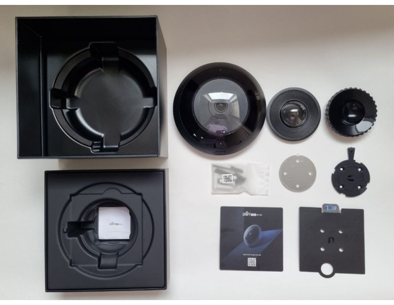 Ubiquiti камера видеонаблюдения UVC-AI-360, 5 расширение 2592x1944 купить,NaN