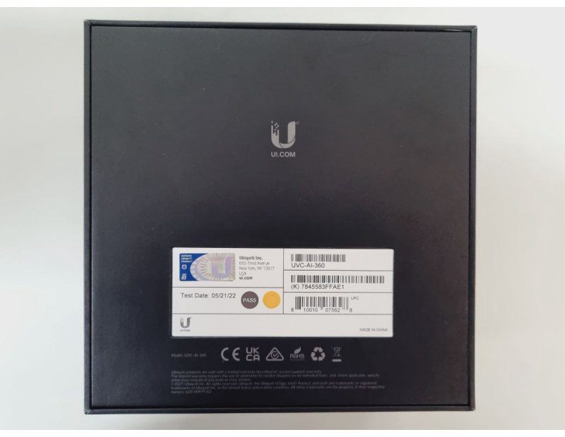 Ubiquiti камера видеонаблюдения UVC-AI-360, 5 расширение 2592x1944 купить,NaN