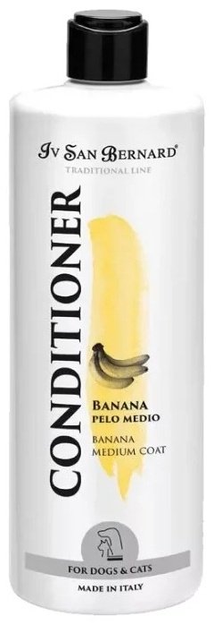 Уход Iv San Bernard Banana BALB500 для шерсти средней длины 500 мл