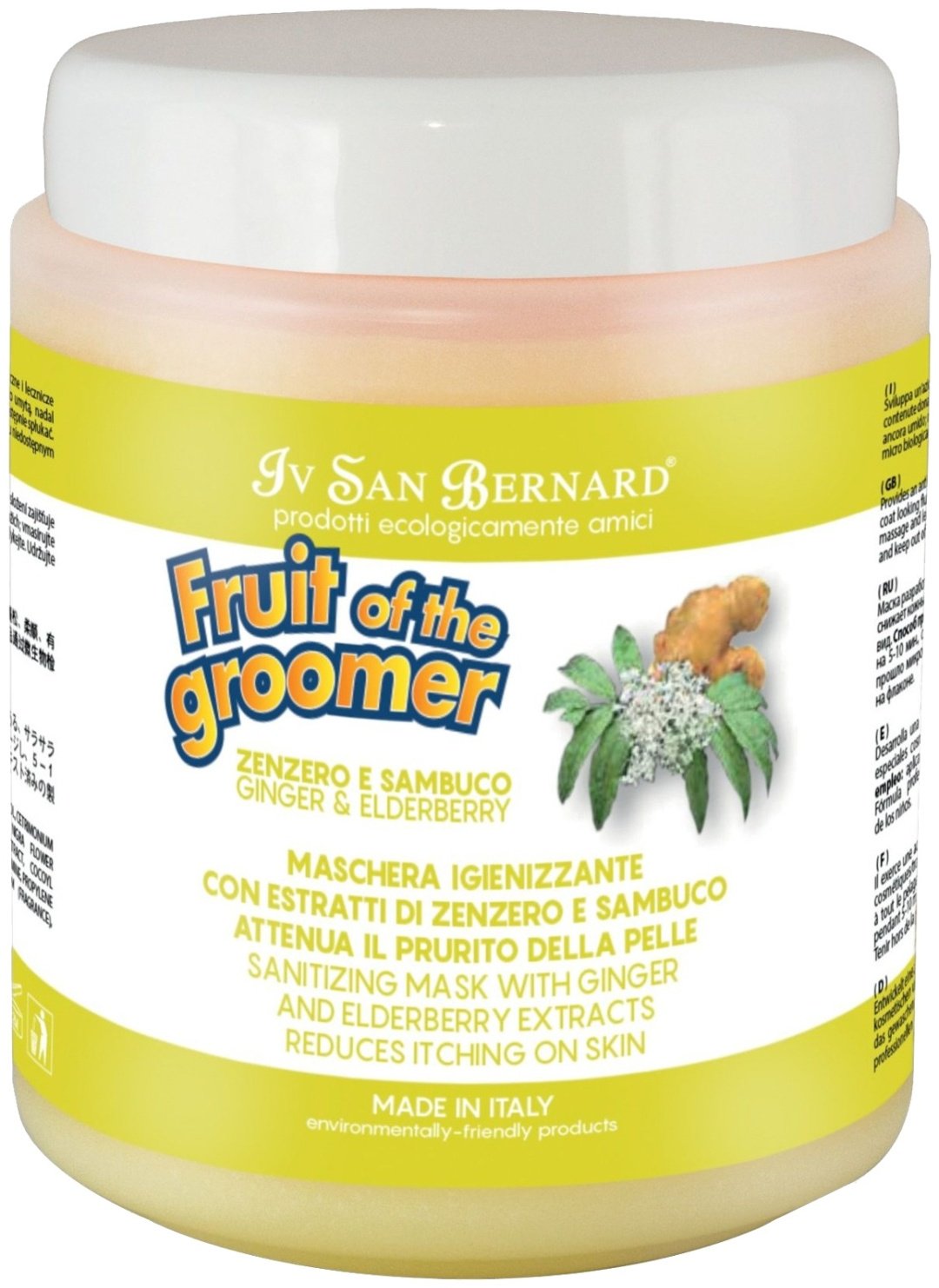 Уход Iv San Bernard Ginger&Elderberry NMASZE1000 против раздражения кожи и перхоти 1000 мл
