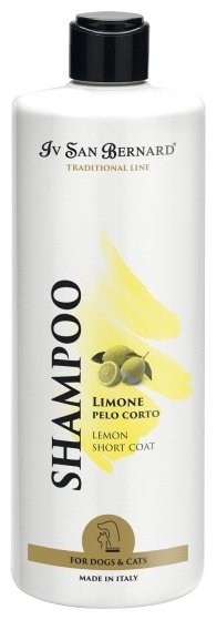 Уход Iv San Bernard Lemon SHAL500 для короткой шерсти 500 мл