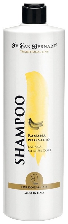 Уход Iv San Bernard Banana NSHAB1000 для средней шерсти 1000 мл