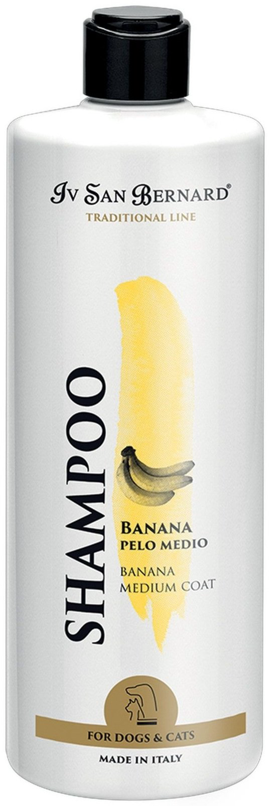 Уход Iv San Bernard Banana SHAB500 для средней шерсти 500 мл купить,NaN