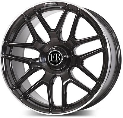 Комплект дисков FR Replica MR210T 5х112 R18х8.0 СВ66.6 ЕТ35 передняя ось от MR211T MBLP купить,348140