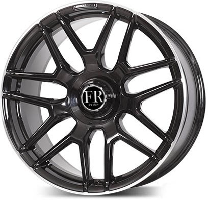 Комплект дисков FR Replica MR210T 5х112 R18х8.0 СВ66.6 ЕТ35 передняя ось от MR211T MBLP купить,348140