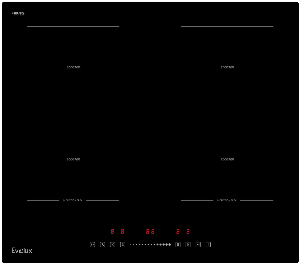 Варочная поверхность Evelux EHI 6448 черный