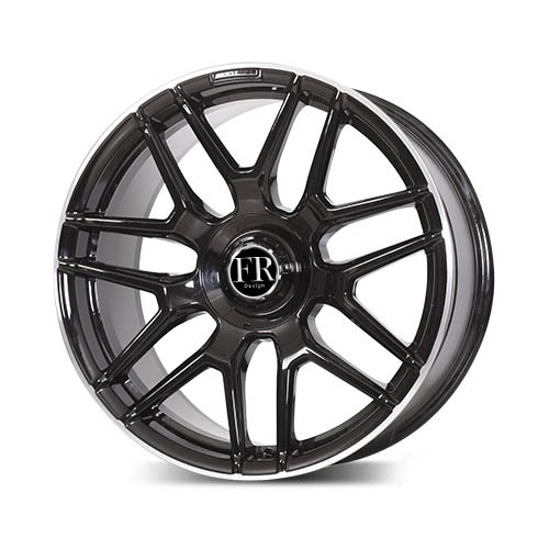 Комплект дисков FR Replica MR211T 5х112 R18х9.0 СВ66.6 ЕТ43 задняя ось от MR210T BLP  купить,NaN