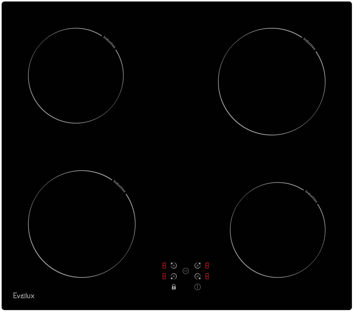 Варочная поверхность Evelux HEI 640 B купить,NaN
