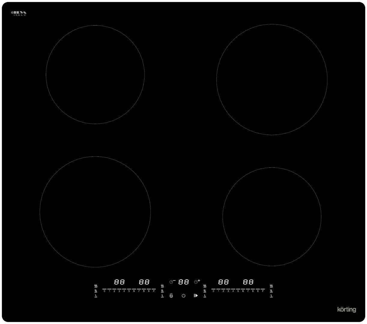 Варочная поверхность Korting HI 64090 HID черный купить,NaN