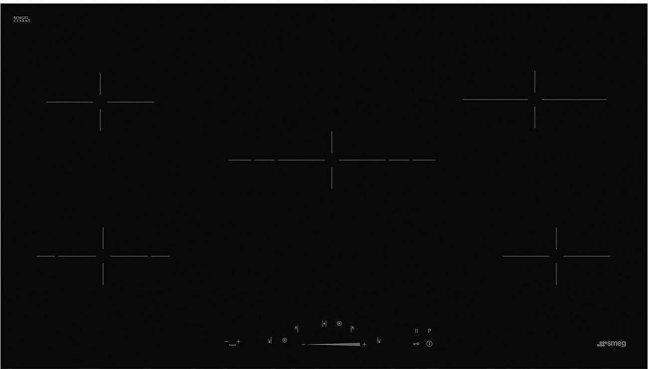 Варочная поверхность Smeg SE495ETD черный