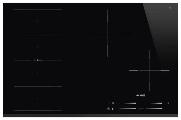 Варочная поверхность Smeg SI1F7845B черный купить,NaN