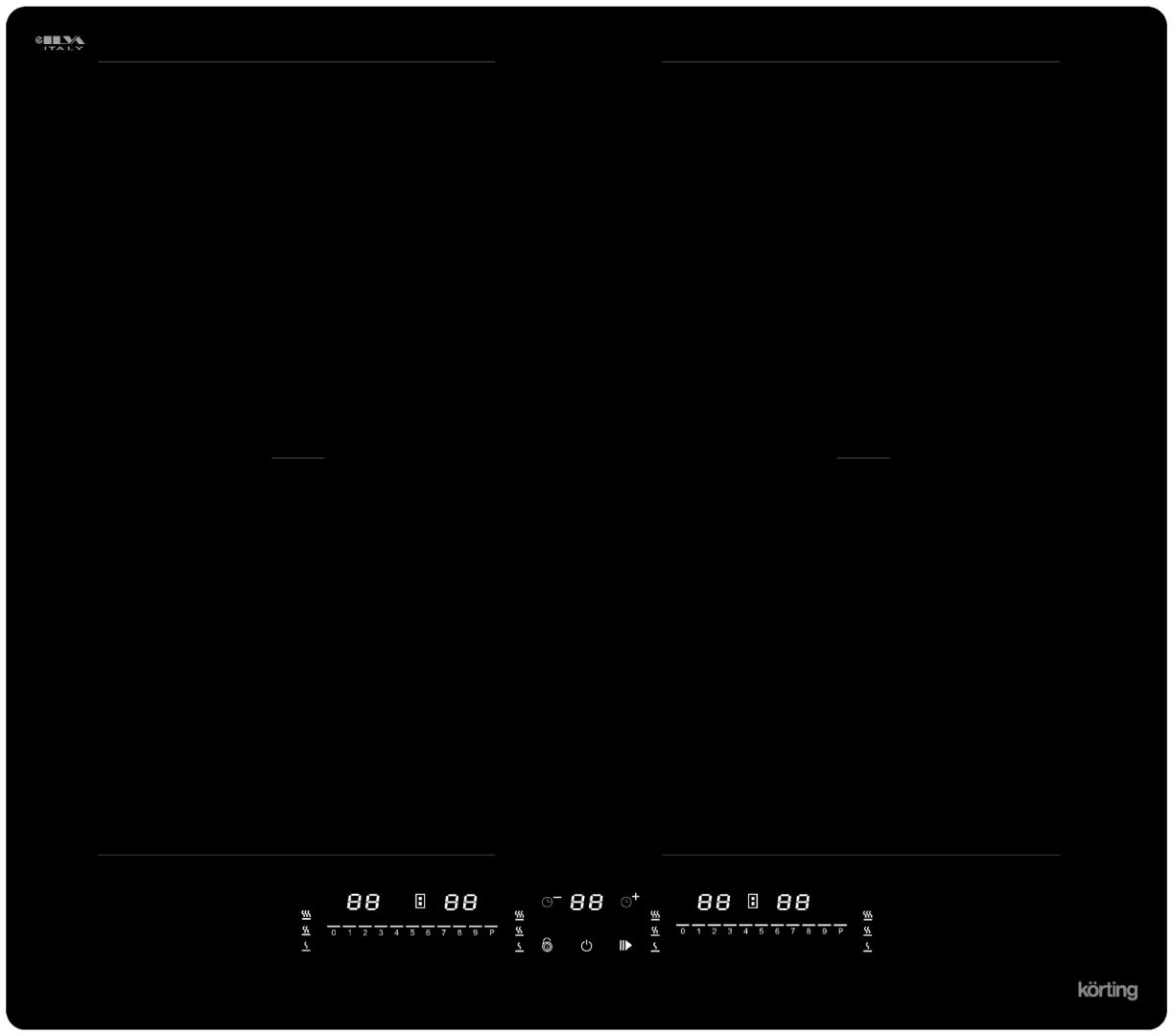Варочная поверхность Korting HIB 65900 HID черный