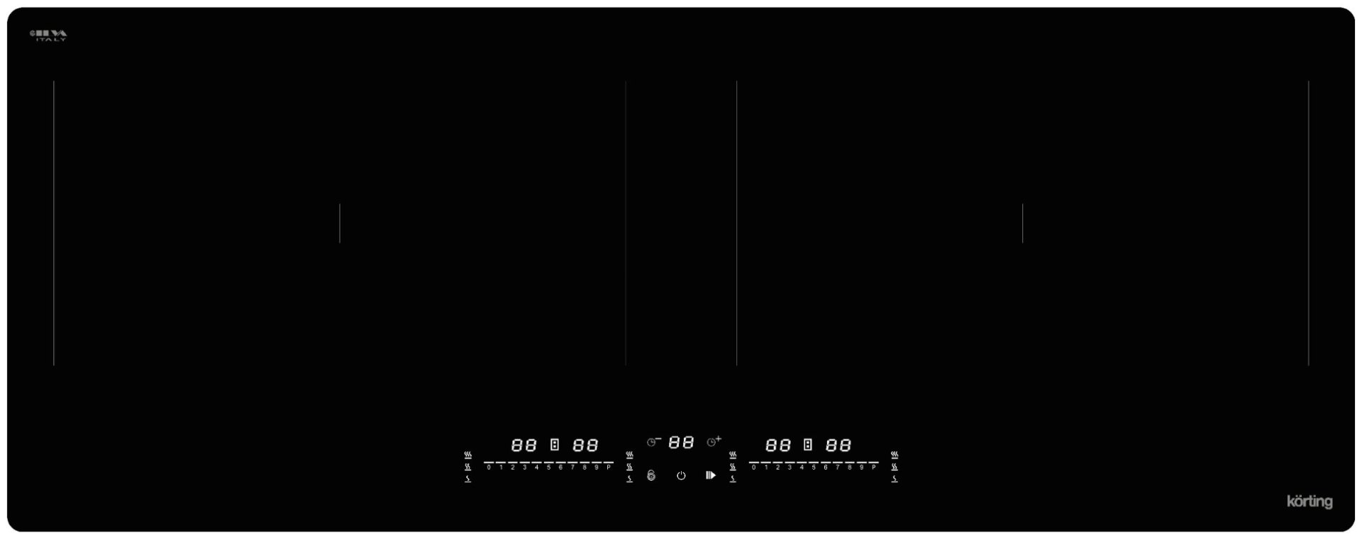 Варочная поверхность Korting HIB 92900 HID черный купить,NaN