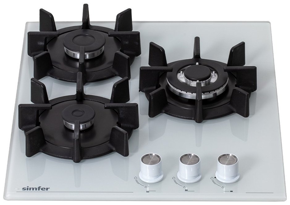 Варочная поверхность Simfer Варочная поверхность газовая Simfer H45N35W571 белый