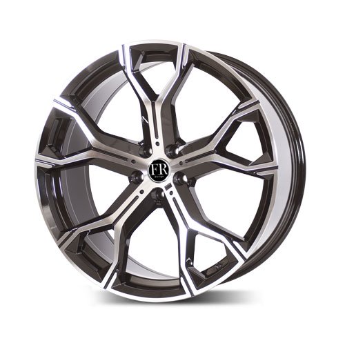 Комплект дисков FR Replica B2100/8277 5х112 R22х10.5 СВ66.6 ЕТ43 задняя ось BMF  купить,NaN