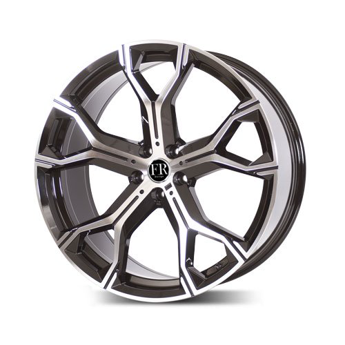 Комплект дисков FR Replica B2100/8277 5х112 R22х10.5 СВ66.6 ЕТ43 задняя ось BMF  купить,NaN