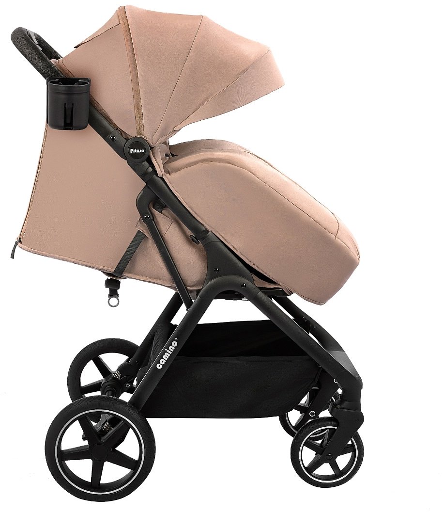 Коляска прогулочная Pituso CAMINO+Q-5/Cream Beige, бежевый купить,0