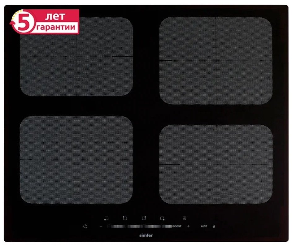 Варочная поверхность Simfer H60I19B021 черный