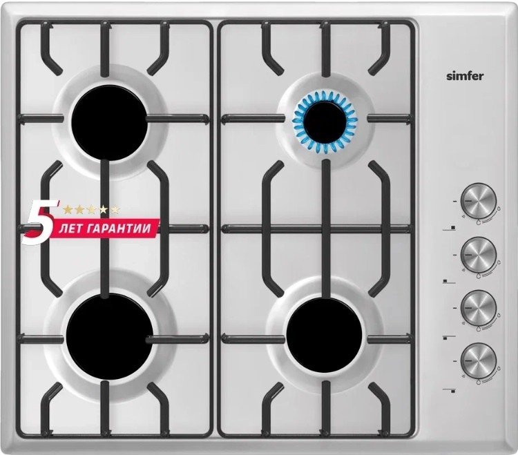 Варочная поверхность Simfer H60Q40M471 серебристый