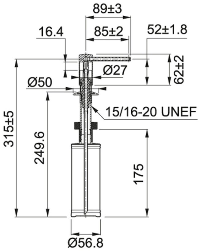 Диспенсер для жидкого мыла Franke Comfort 119.0578.743