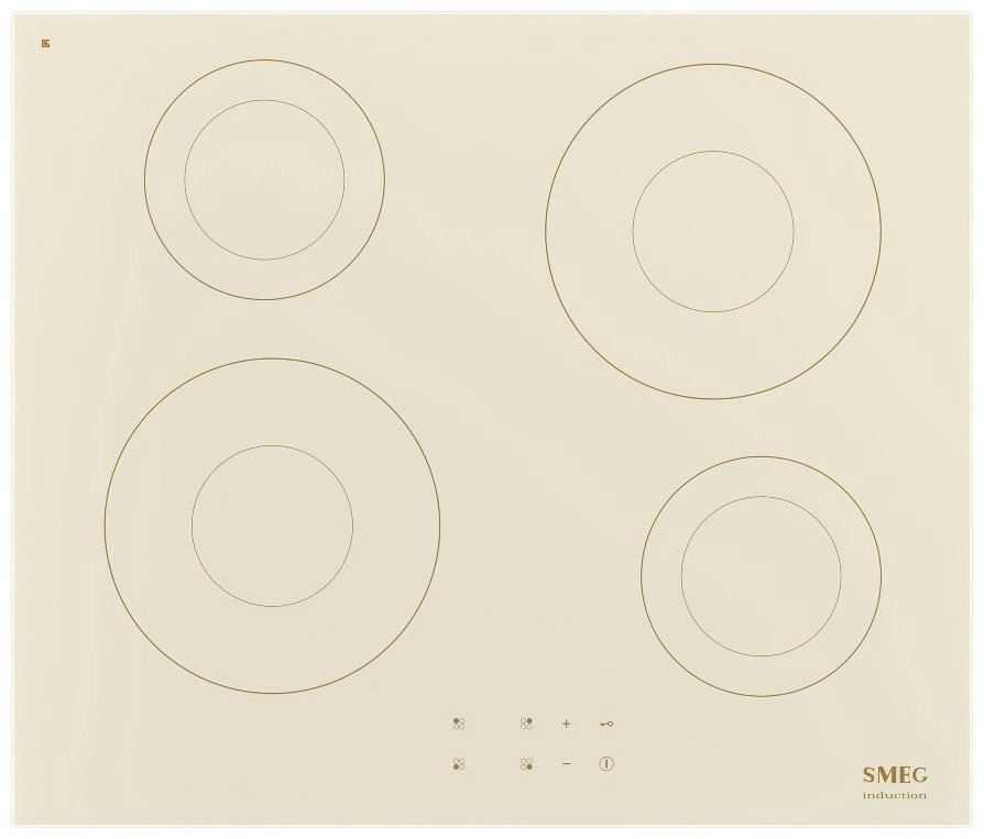 Варочная поверхность Smeg SI2641DP бежевый купить,NaN