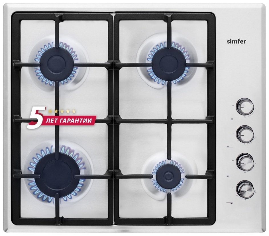 Варочная поверхность Simfer H60Q40M572 серебристый