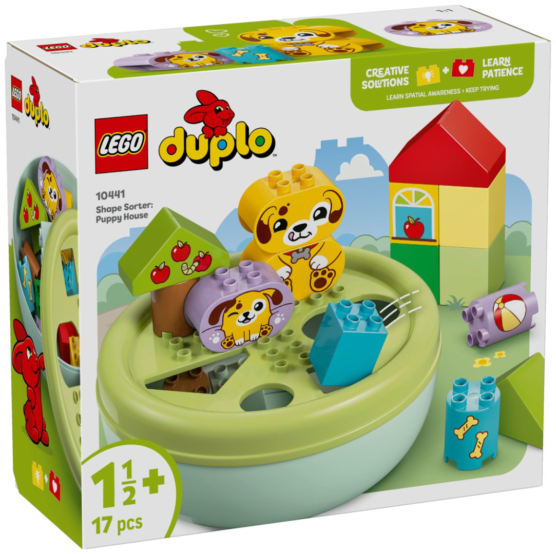 Конструктор LEGO DUPLO Сортер: домик для щенка, деталей 17 шт купить,22282