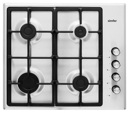 Варочная поверхность Simfer H60Q40M572 серебристый - ForteMarket Варочная поверхность Simfer H60Q40M572 серебристый купить,0