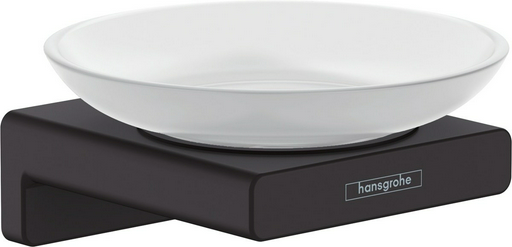Hansgrohe мыльница 41746670 1 шт, металл, керамика