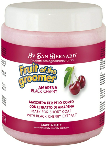 Уход Iv San Bernard Black Cherry NMASAM1000 для короткой шерсти 1000 мл