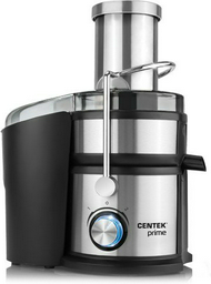Соковыжималка Centek CT-1214 черно-серебристая