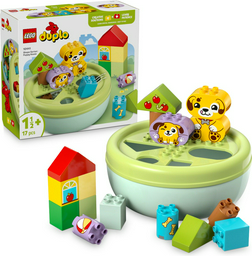Конструктор LEGO DUPLO Сортер: домик для щенка, деталей 17 шт
