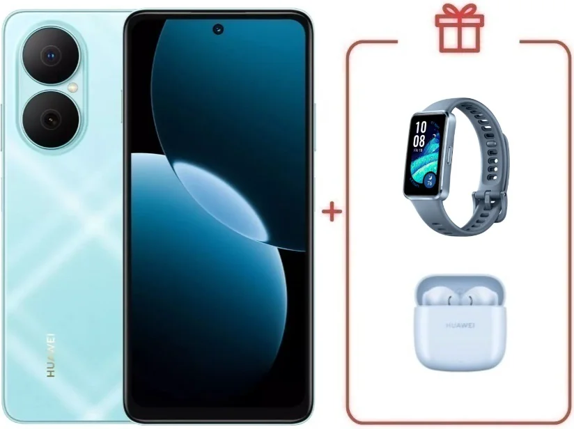 Смартфон Huawei Nova Y73 8/128GB голубой + подарок  купить,NaN