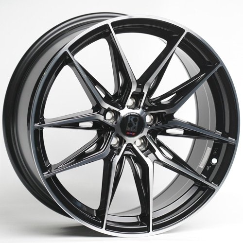 Комплект дисков KoKo SL525 5х100 R18х8 СВ73,1 ЕТ38 gloss black face купить,364000